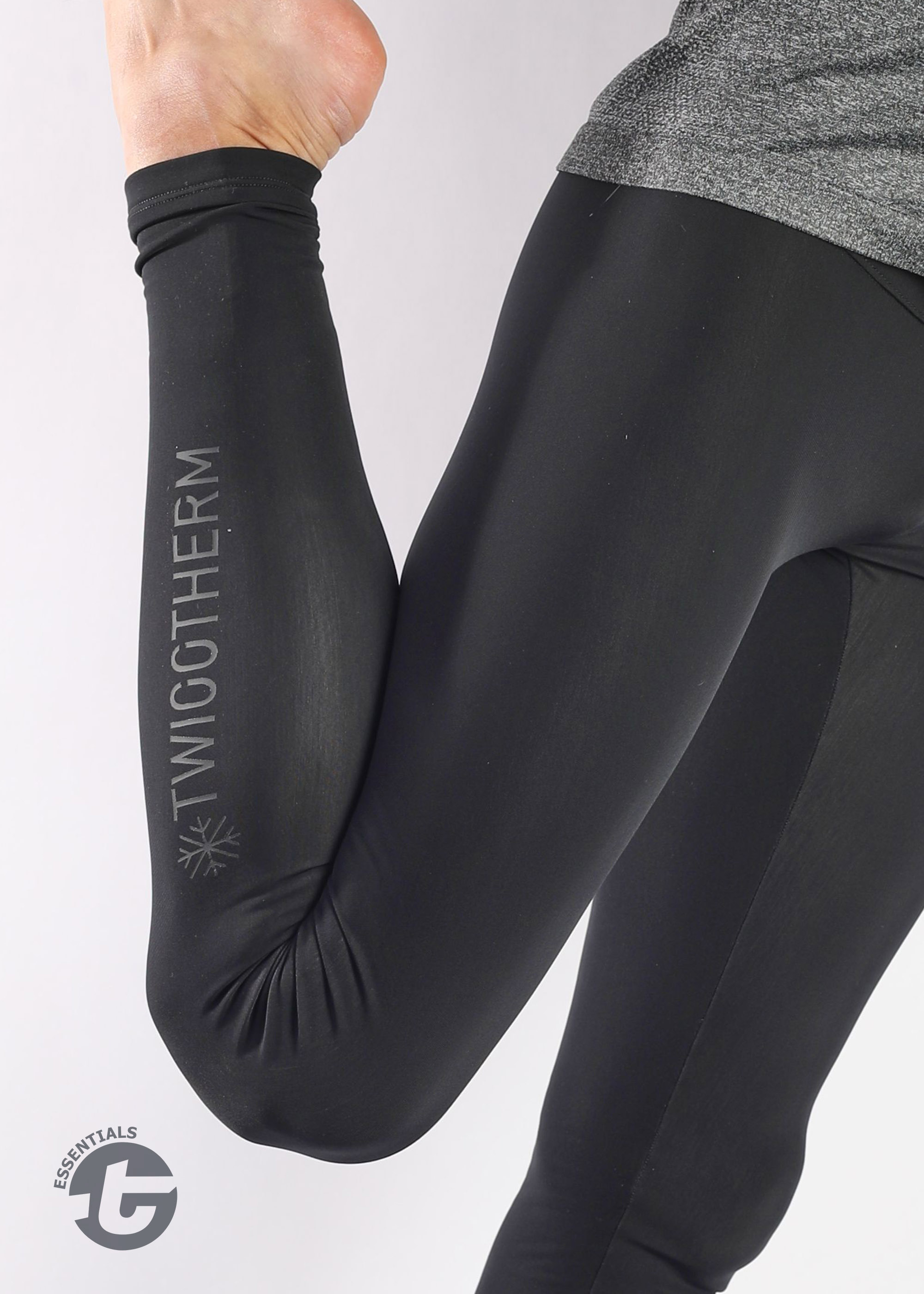 Herren Winter lange Sportunterhose