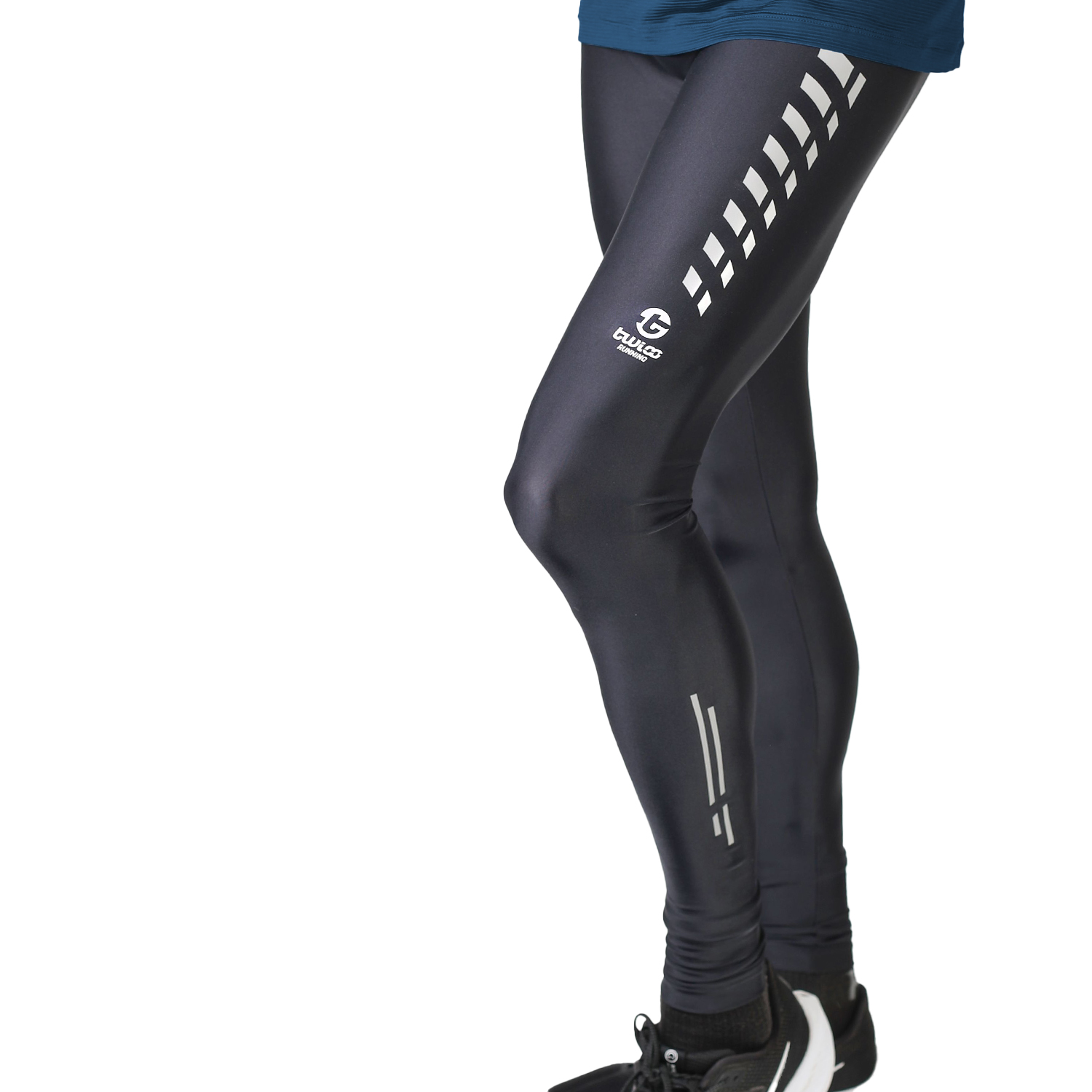 Herren Kompressionsleggings Mit Taschen – Elastische Laufhose Für Motorrad, Sport & Outdoor